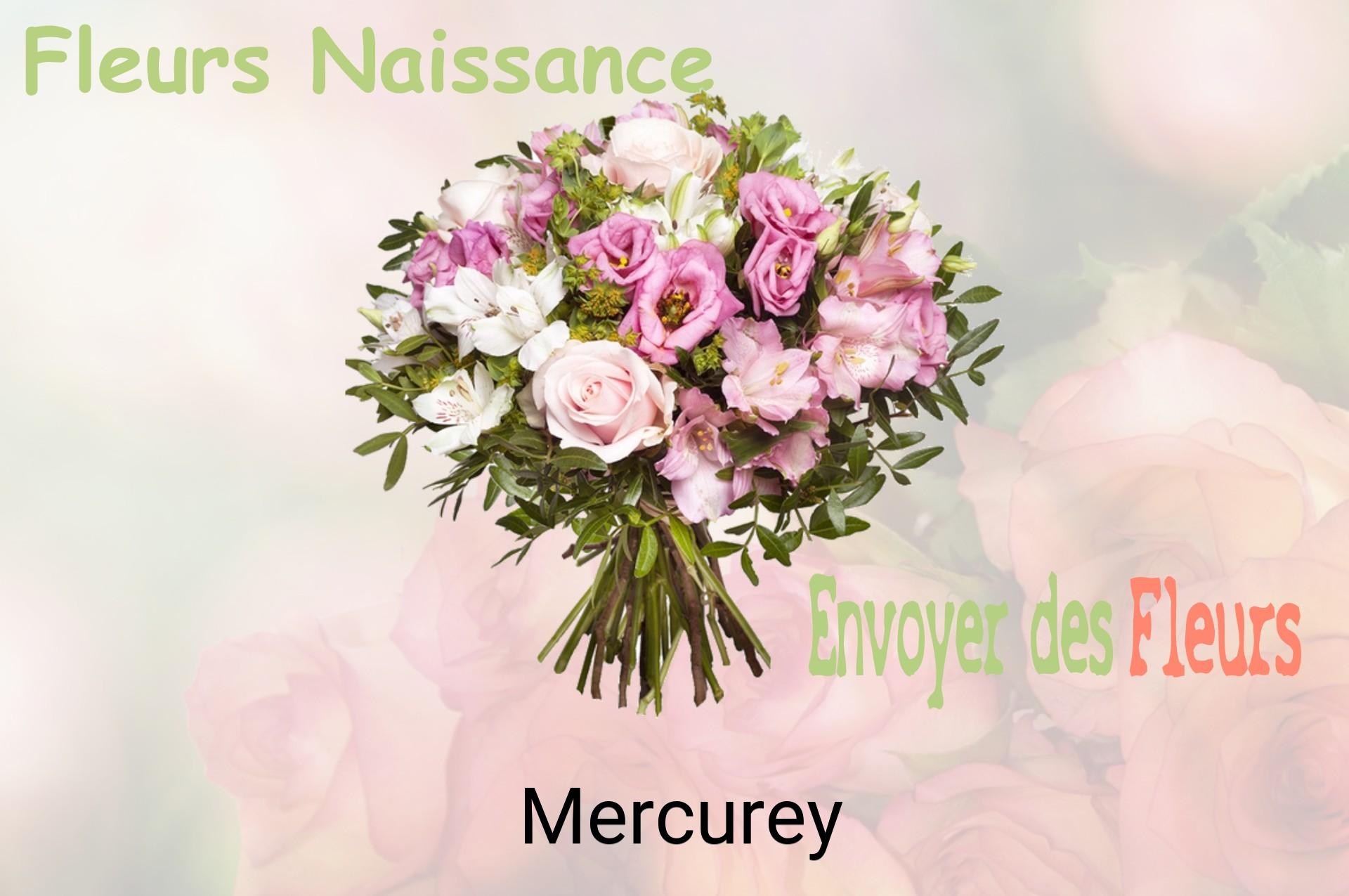 Bouquet de fleurs de naissance livré à Mercurey